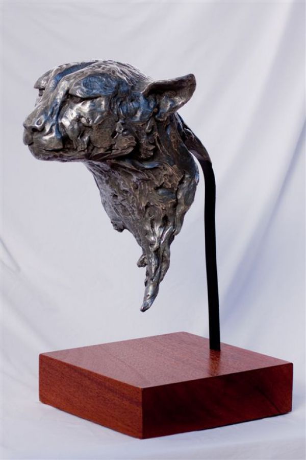 #Bronze Cats Wild and Big Cats #artwork by #artist Ajay Bull titled: 'Timon (Mal...