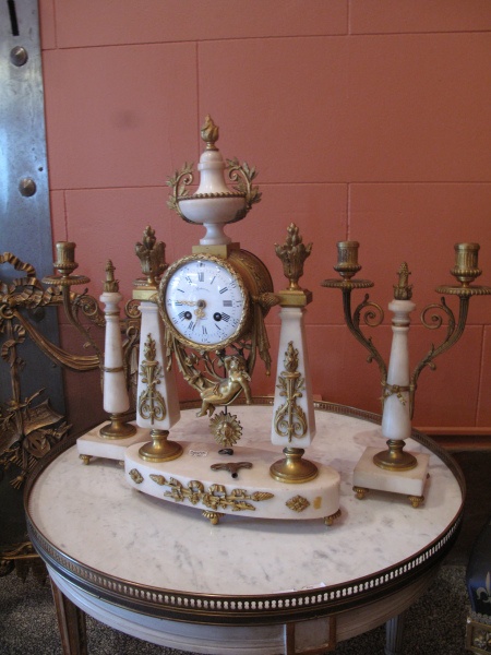 Clock & candles