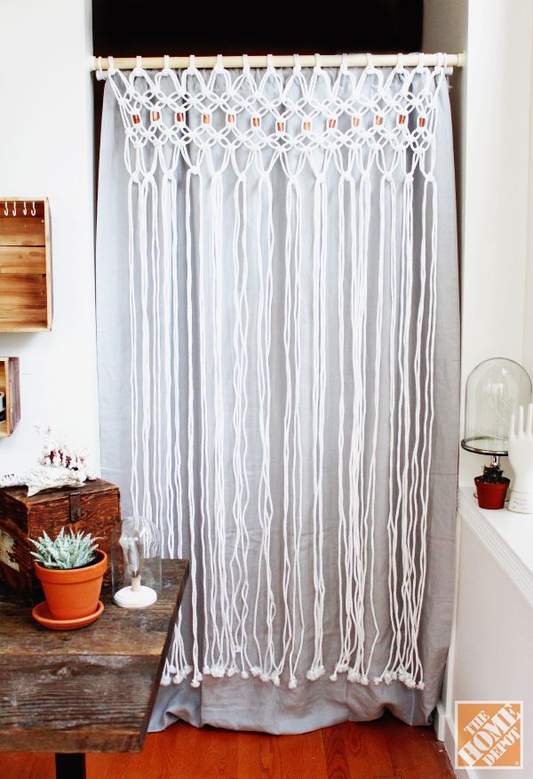 How to Macrame a Room Divider