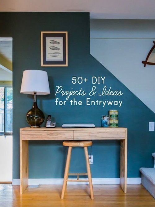 50 + DIY Projects for your entryway /