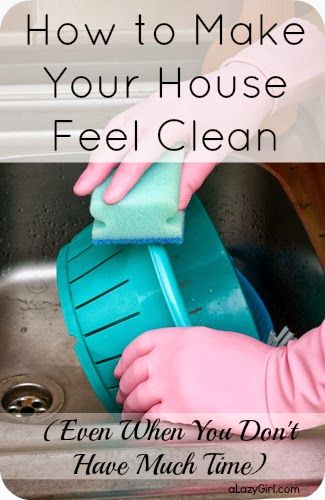 How to Make Your House Feel Clean Even When You Don't Have Much Time