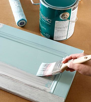 How to Paint Cabinets or Furniture... using liquid sandpaper.... - cuts out the ...