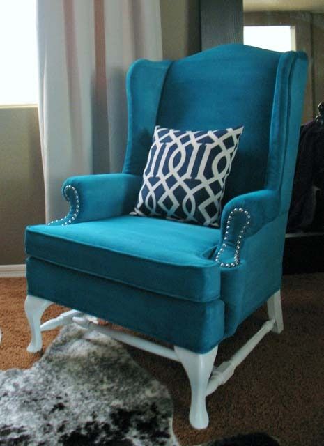 Painter wing-back chair