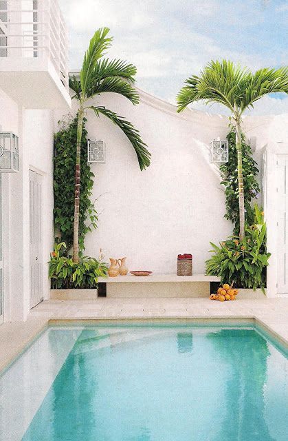 Dream Pools :: Tropical Home :: Decor + Design Inspiration :: Dive In :: Cool Of...