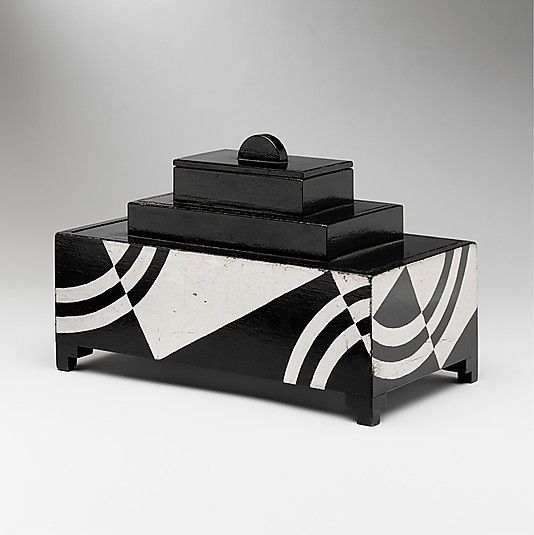 Deskey Art Deco Cigarette Box - c.1928 - Donald Deskey (American, 1894-1989) - M...
