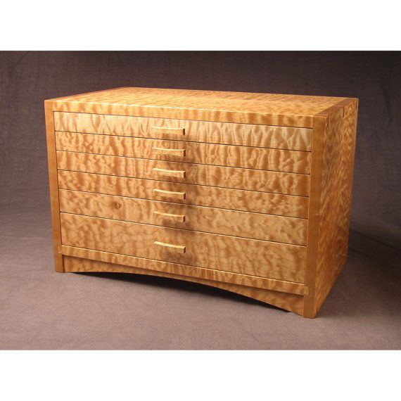 So Beautiful! Quilted Bigleaf Maple Dovetailed Jewelry Box by westcreekstudio