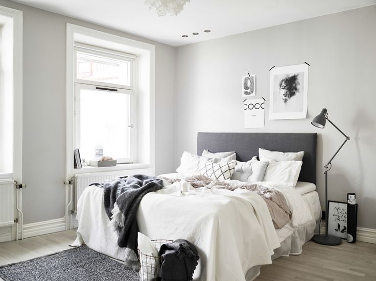 Cozy Scandinavian bedroom