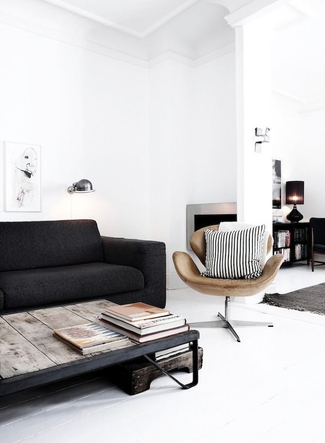 Art House by Line Thit Klein. Love the Swan chair.