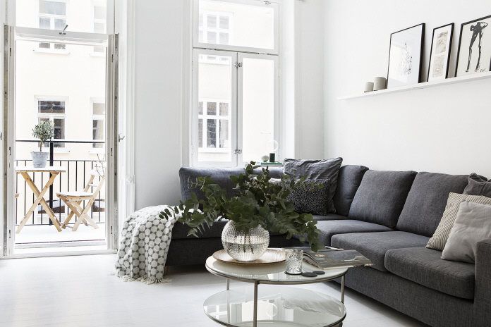 Monochrome flat in Stockholm » COCO LAPINE DESIGNCOCO LAPINE DESIGN