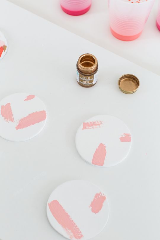 If your at-home Happy Hour is leaving behind unwanted rings, #DIY some pretty br...