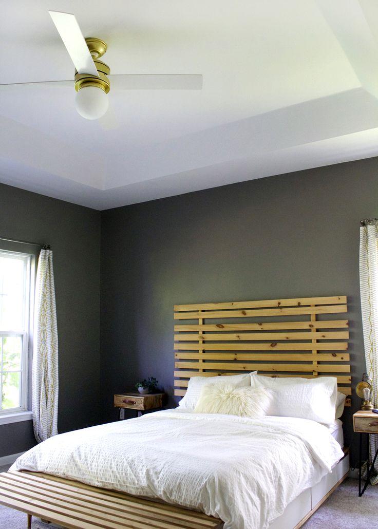 Dovetail Gray Bedroom | Tag&Tibby