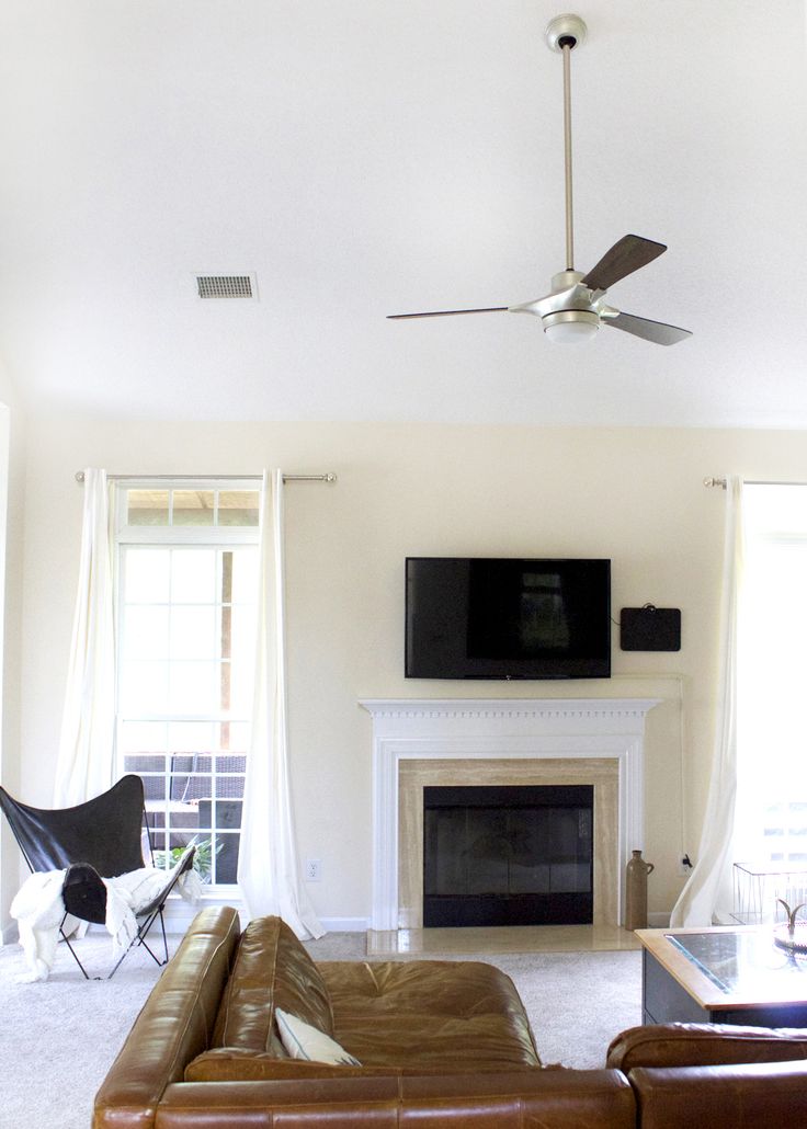 Modern Living Room Before & After — Tag & Tibby