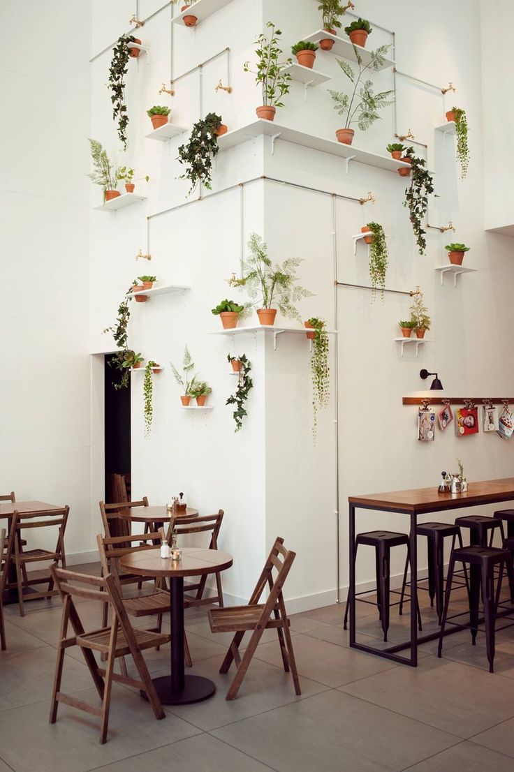 SLA - Amsterdam #interior #design #bar #furniture #inspiration #cafe #white #gre...