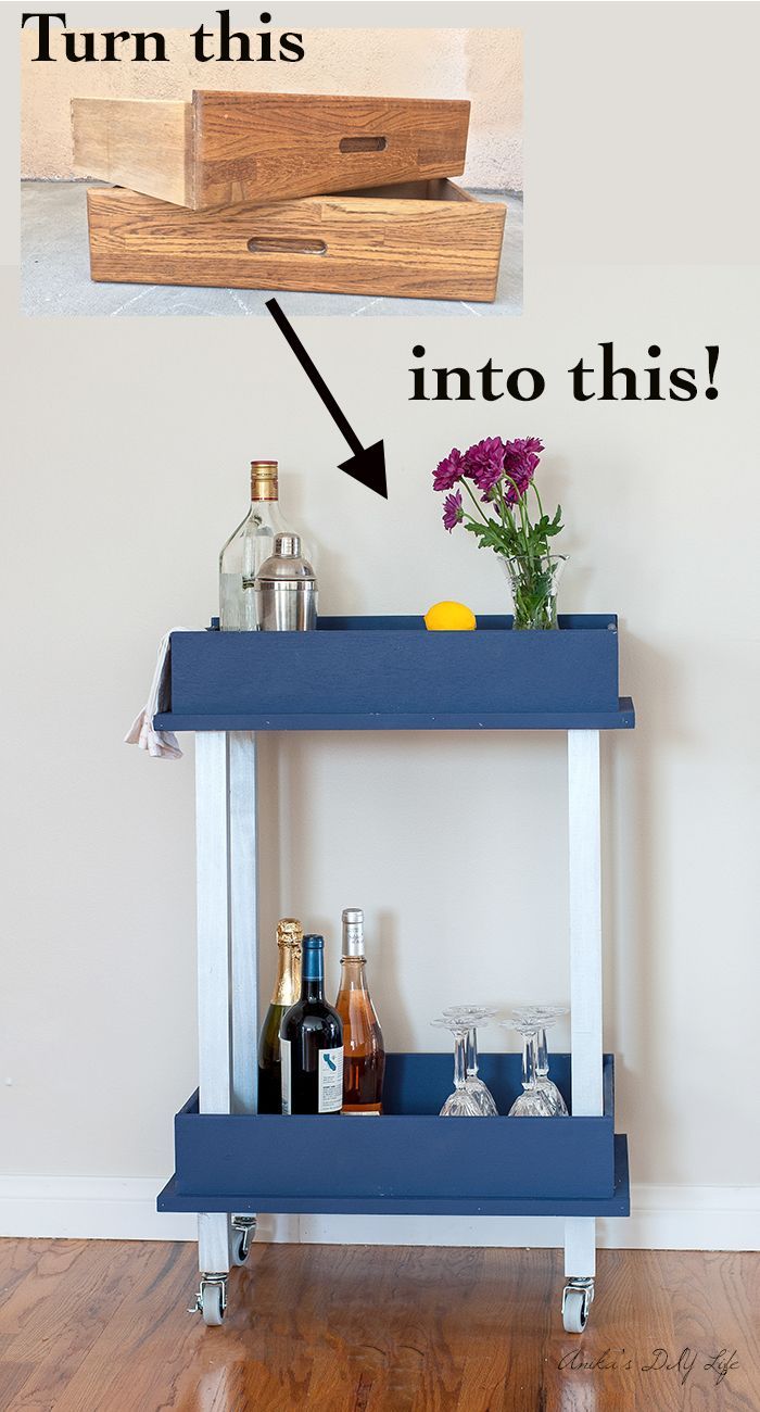 This old drawer re-purpose idea will change the way you look at old drawers. Tur...