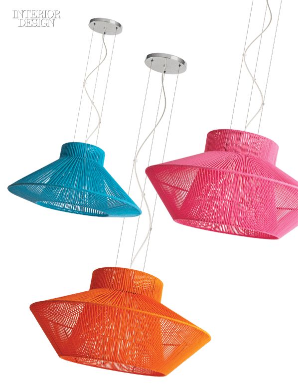 Editors' Picks: 47 Versatile Light Fixtures | Koord pendants with acrylic-cord s...