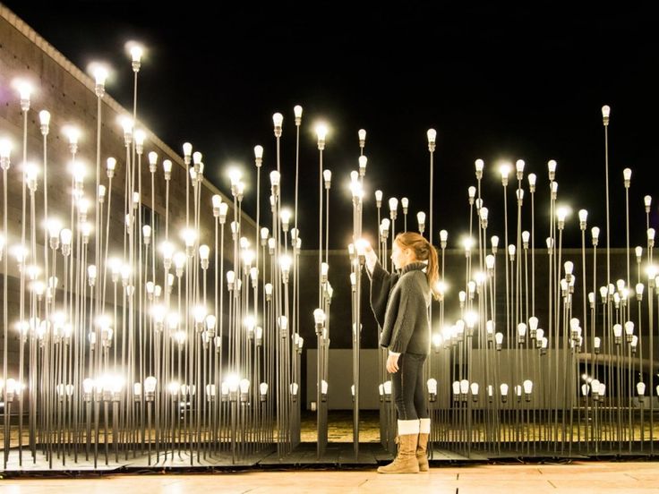 LIKEarchitects have designed LEDscape, a light installation located at the Centr...