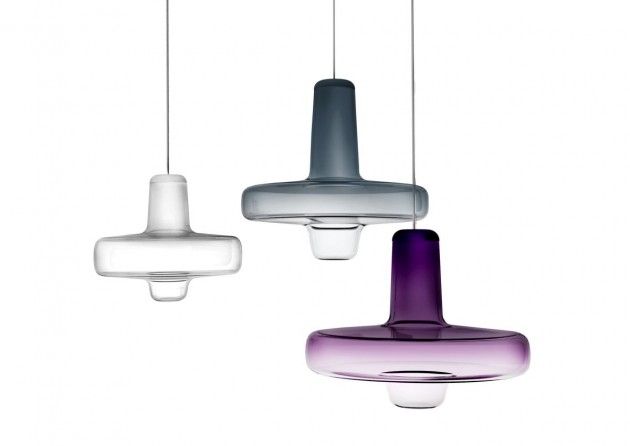 Paris-based Lucie Koldová has designed the Spin Light for Lasvit.