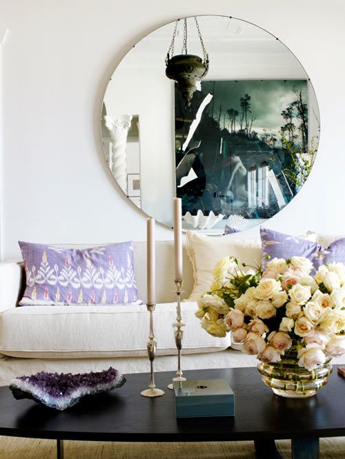 comfy and dreamy...and perfect flower arrangement