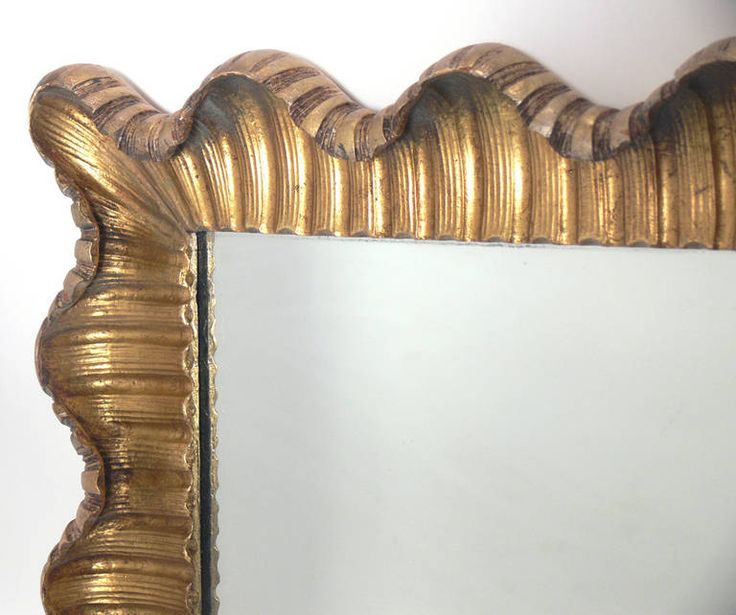 Venetian Scalloped Mirror | From a unique collection of antique and modern wall ...