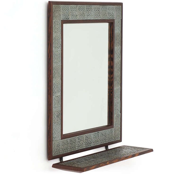 Tiled Wall Mirror by Jens Quistgaard