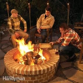 Building a Fire Pit Step by step tutorial