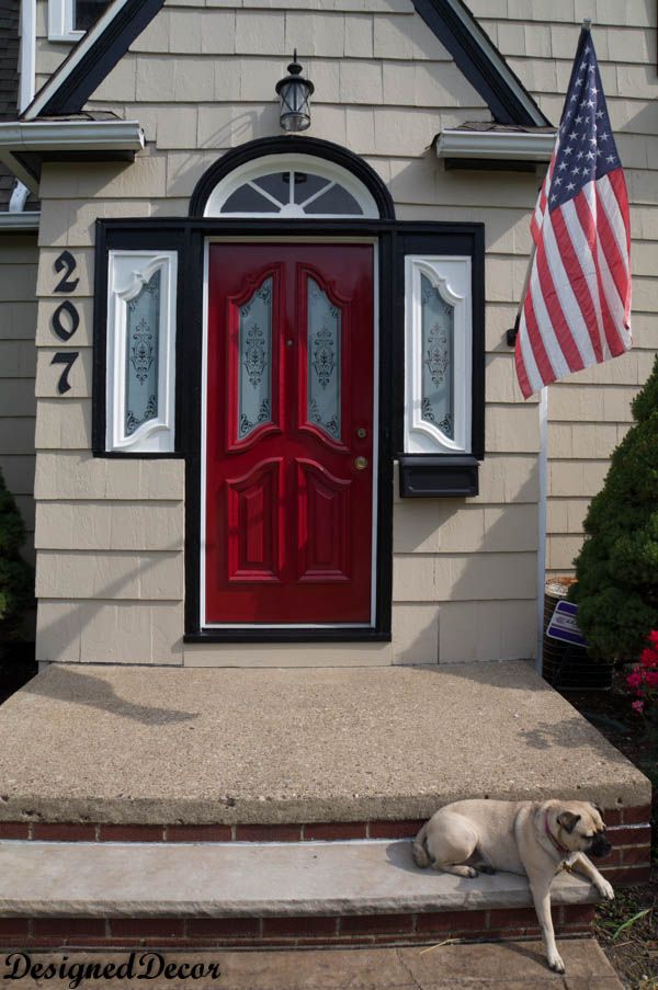 Every house needs a red door!