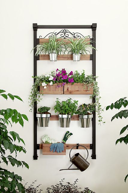 Gardening in Small Spaces with the Pennigton Vertical Gardening System... Visit ...