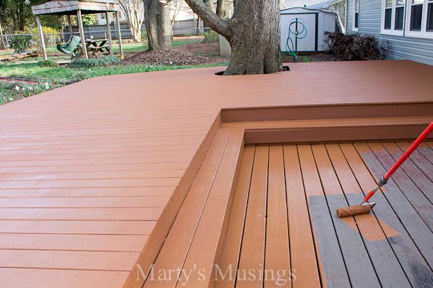 How to restore a wood deck