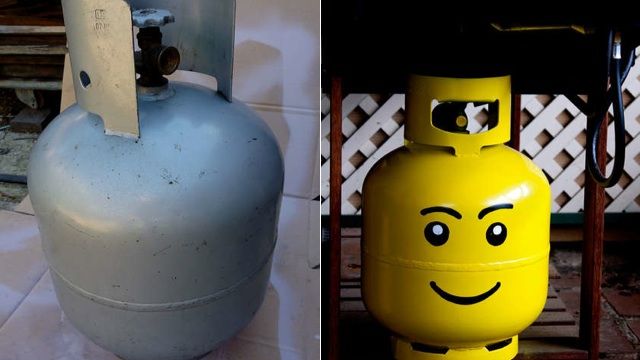 Lego propane tank - I am going to do this.. for no other reason than to say I di...