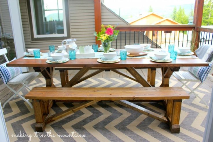 Outdoor Makeover Challenge - Final Reveal @ making it in the mountains