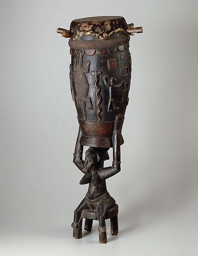 Ivory Coast - Senufo Ceremonial Drum (Art Institute of Chicago)