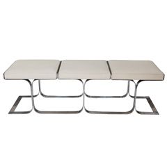 Global Views Airline Bench Ivory GV991558
