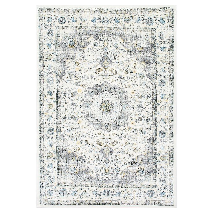ornate rug with a contemporary twist. The pattern is inspired by traditional Cen...