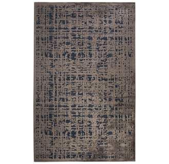 View the Jaipur Dreamy Dress Blues Rug Contemporary Rayon Chenille Area Rug Made...