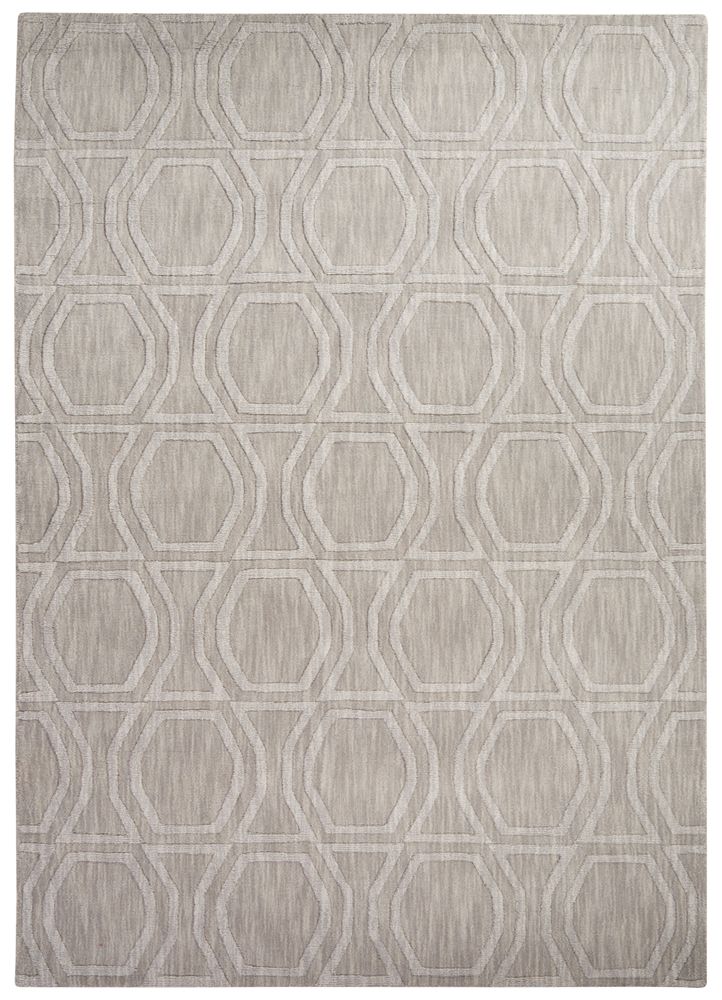 Wool Material carpet in Gray color