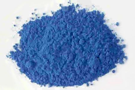 Considered to be the first synthetic pigment, Egyptian blue (also known as calci...