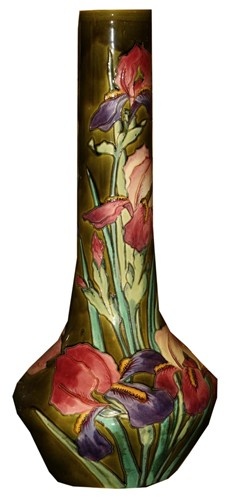 Longchamp Vase French Art Nouveau Ceramic Vase