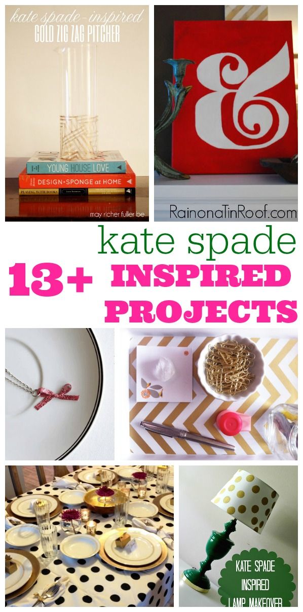13 DIY Kate Spade Inspired Projects