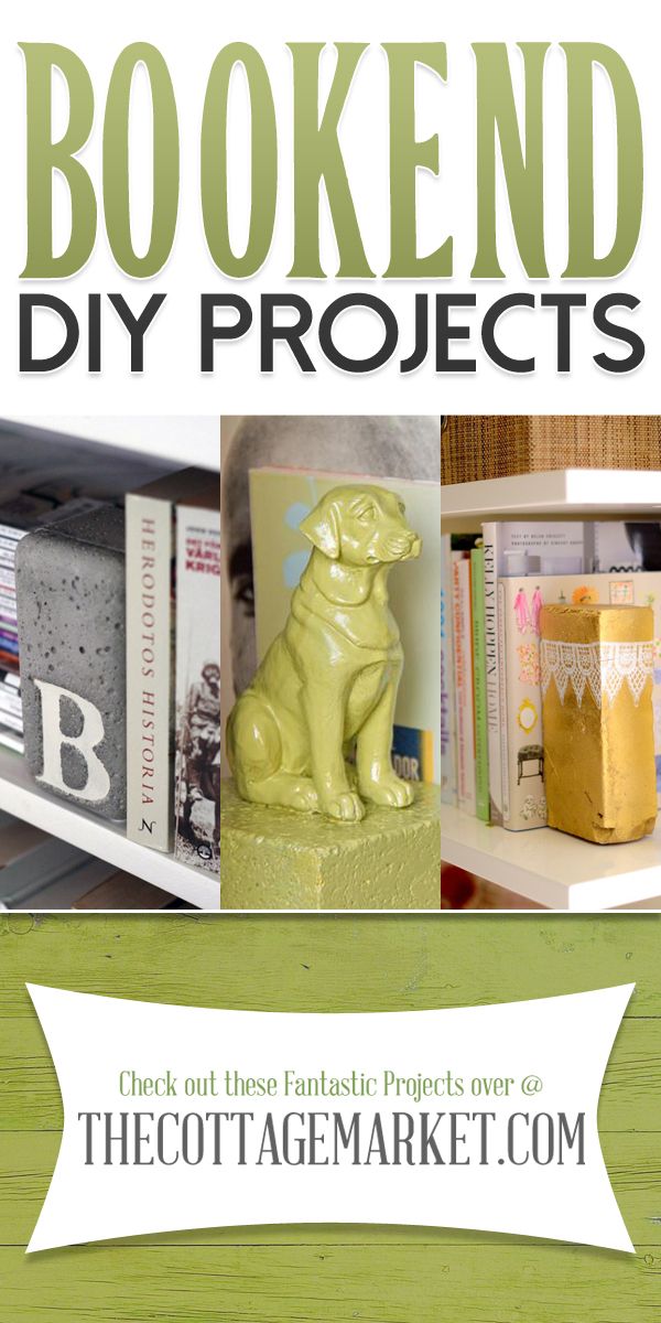 Bookend DIY Projects