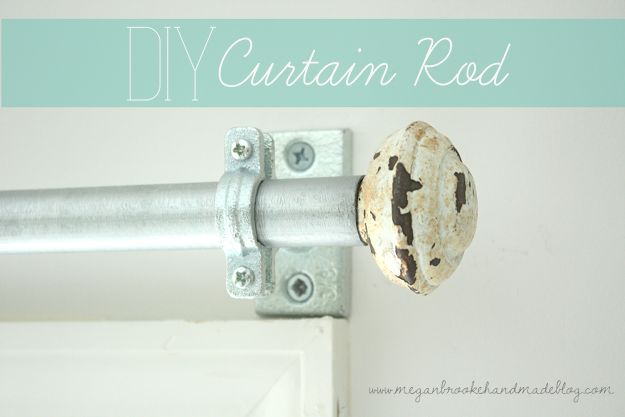 DIY Curtain Rod