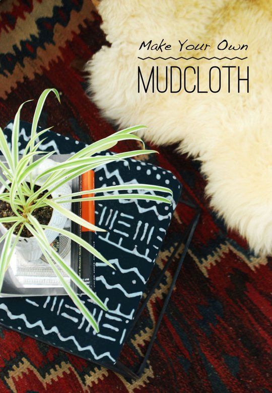 DIY to Try: How To Make Your Own Mudcloth — Apartment Therapy Tutorial