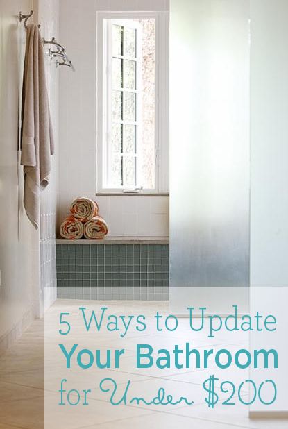 Getting ready to sell or simply want an update? Here are some inexpensive ideas ...