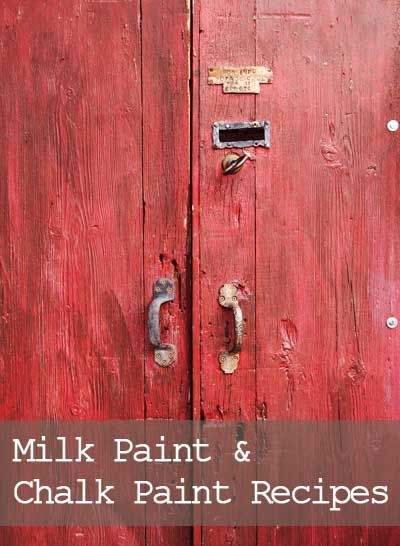 How to make your own furniture paint, chalk paint, milk paint