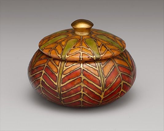 Covered Box Designed by Louis Comfort Tiffany 1898-1902