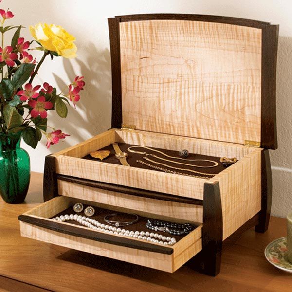 Jewelry Box Woodworking Plan, Gift Project Plan | WOOD Store