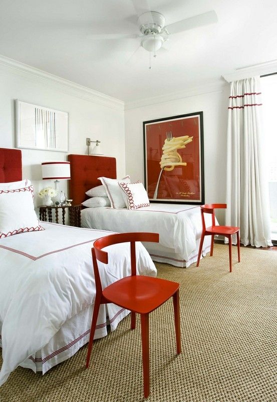 beautiful guest room
