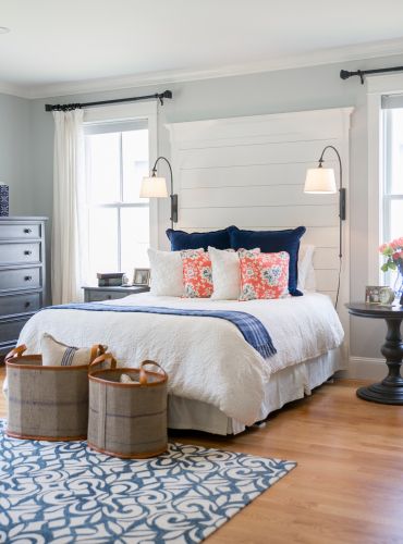 Coastal Maine Kitchen Tranquil Master Bedroom and Office     Lakeside Family R...