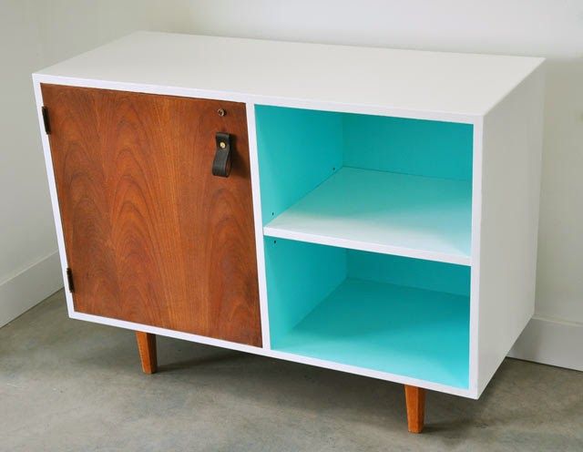 Before and After: Mid-Century Modern Cabinet