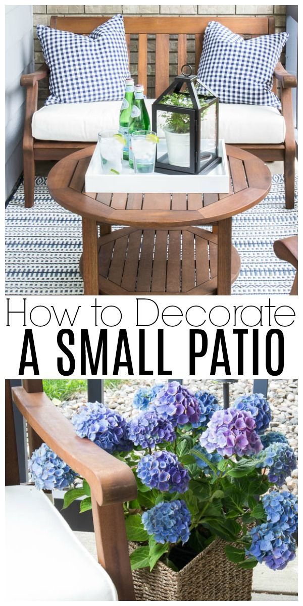 Are you intimidated by a super tiny front porch? Don't be! I'll show you...