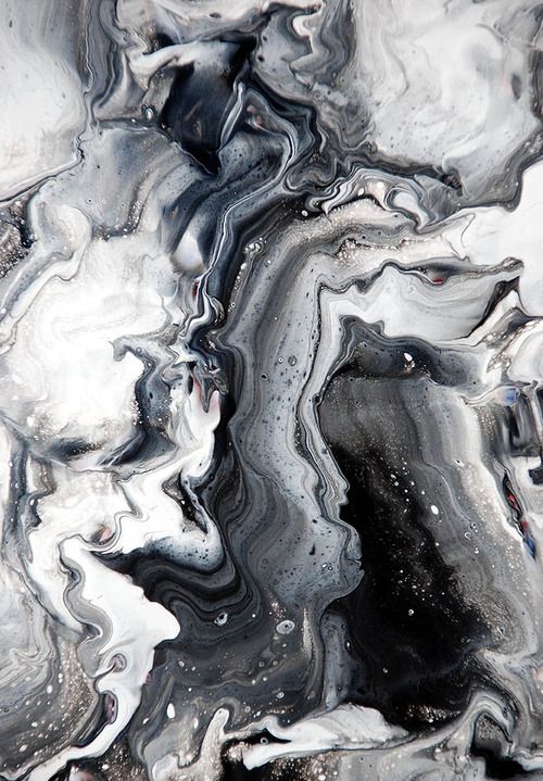 Monochromatic Marble surface pattern - black, white & grey, print pattern inspir...